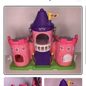 Pink and Purple Castle Playset
